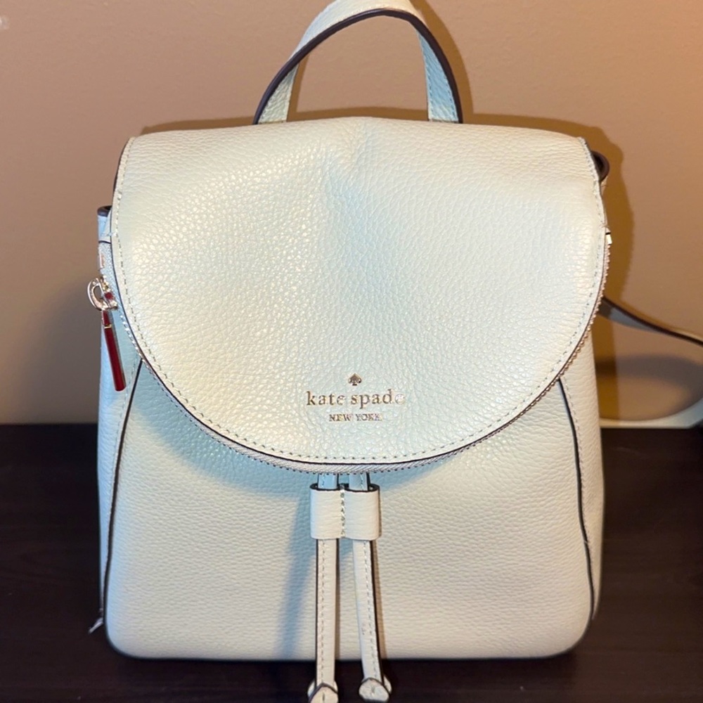 Light green Kate Spade backpack